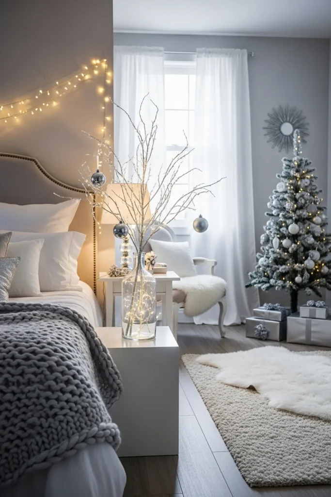 Frosted Branch Vase Frosted Branches in Vase