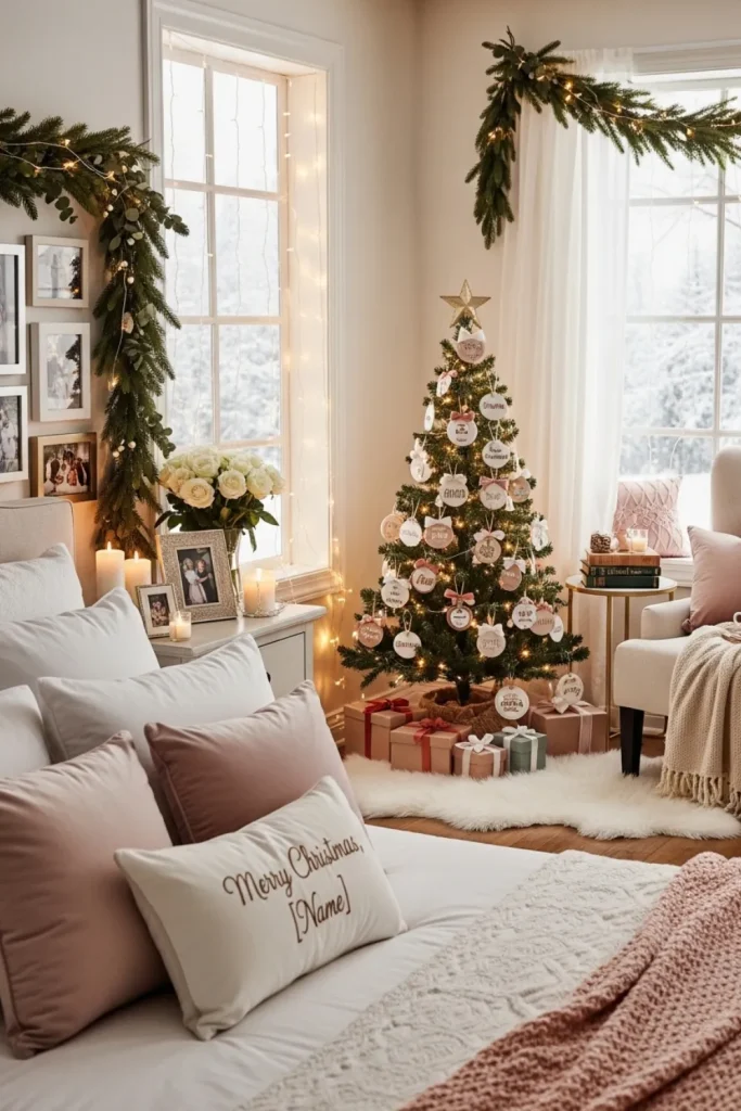 Personalized Ornament Corner Personalized Ornament Display