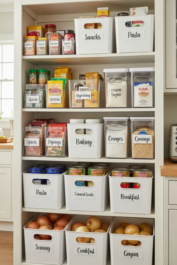 Stackable Dollar Store Bins