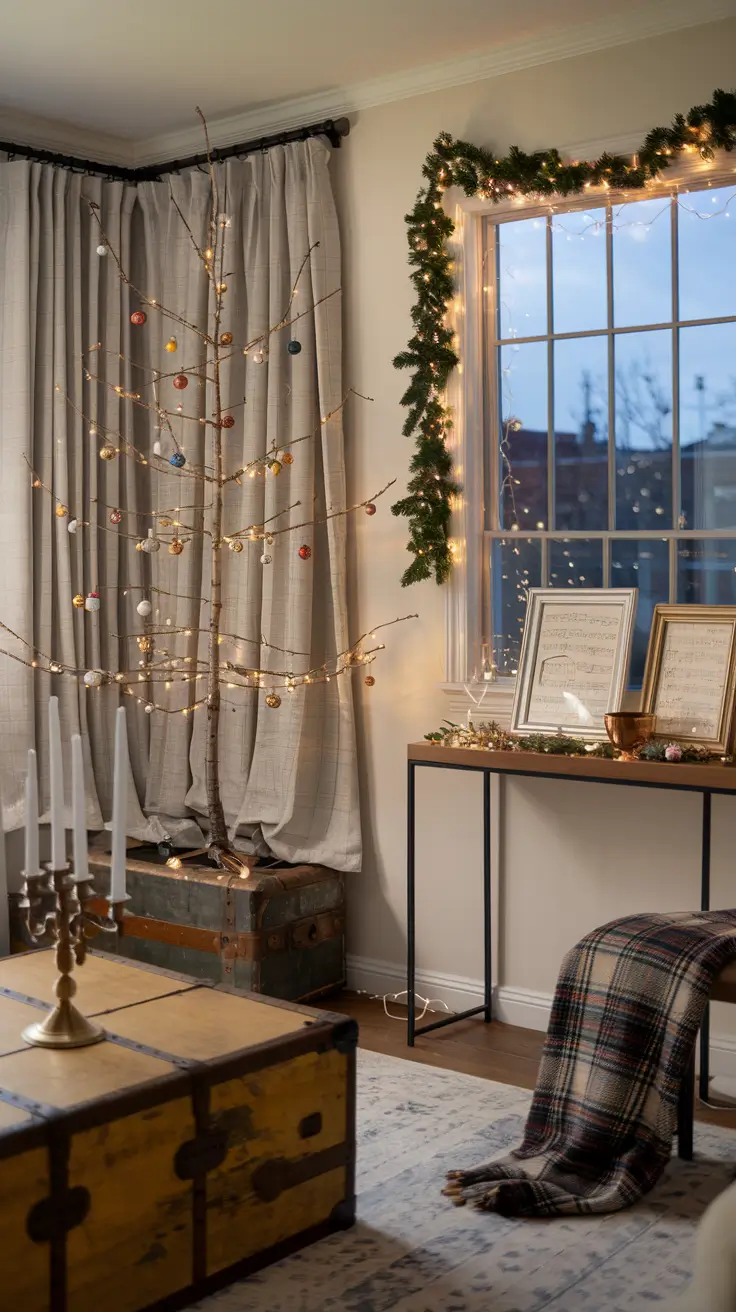 Cozy Apartment Vintage Christmas Decor