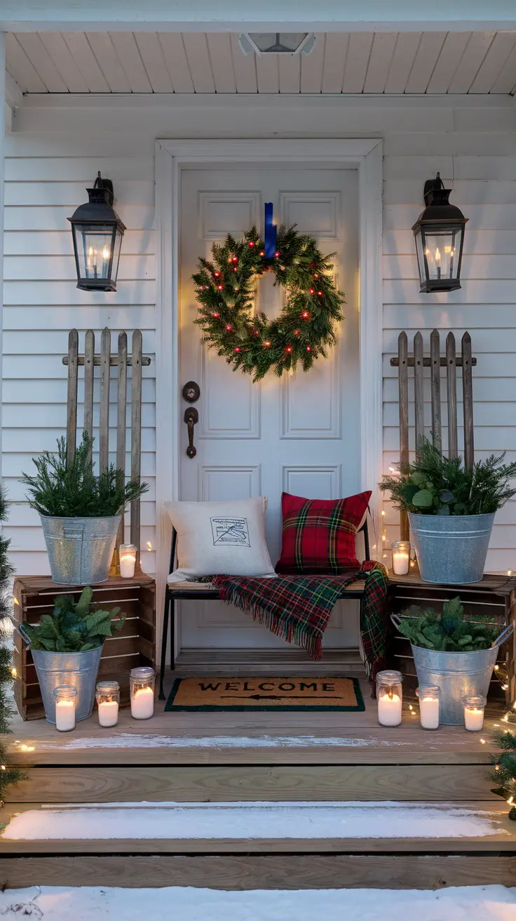 Outdoor Vintage Christmas Decor