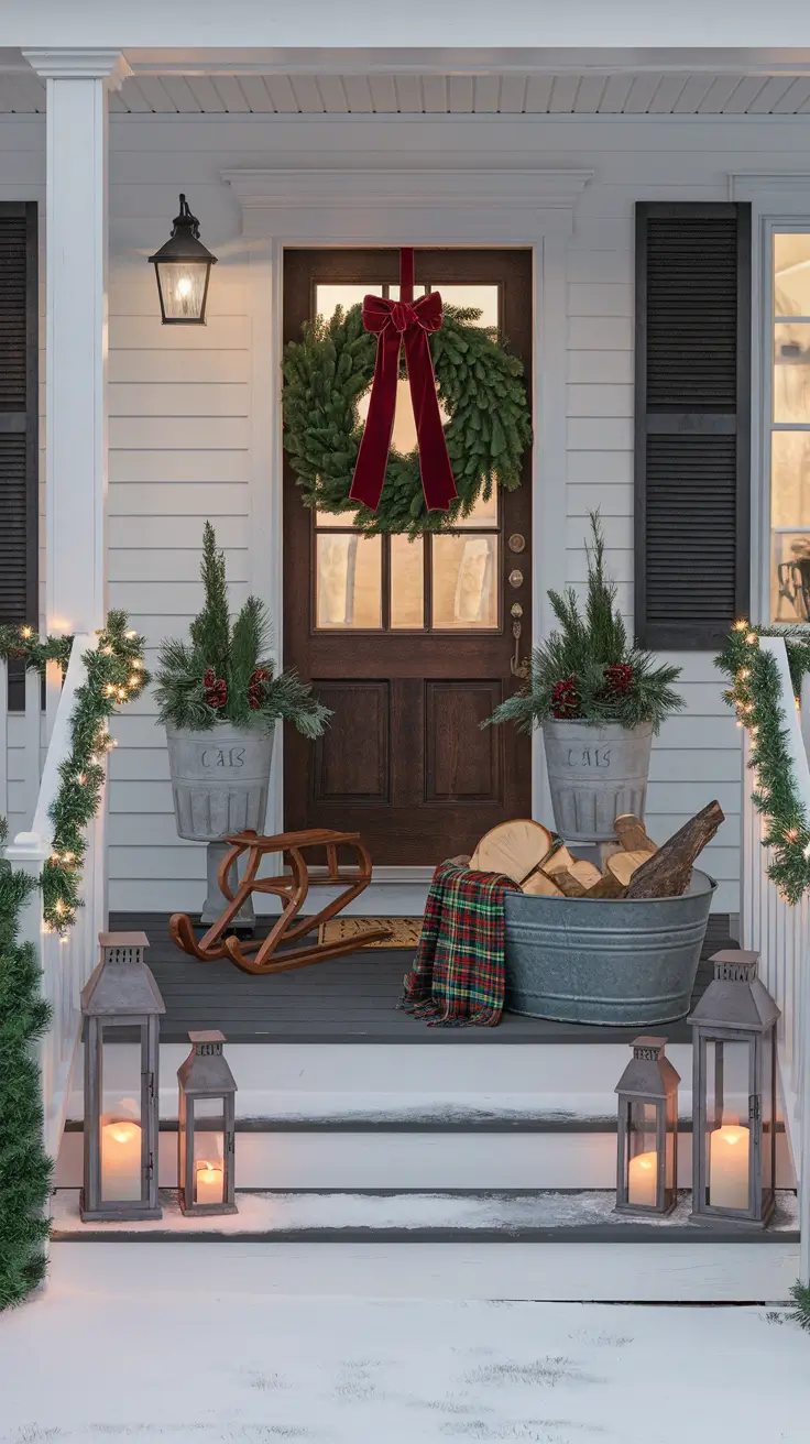 Outdoor Vintage Christmas Decor