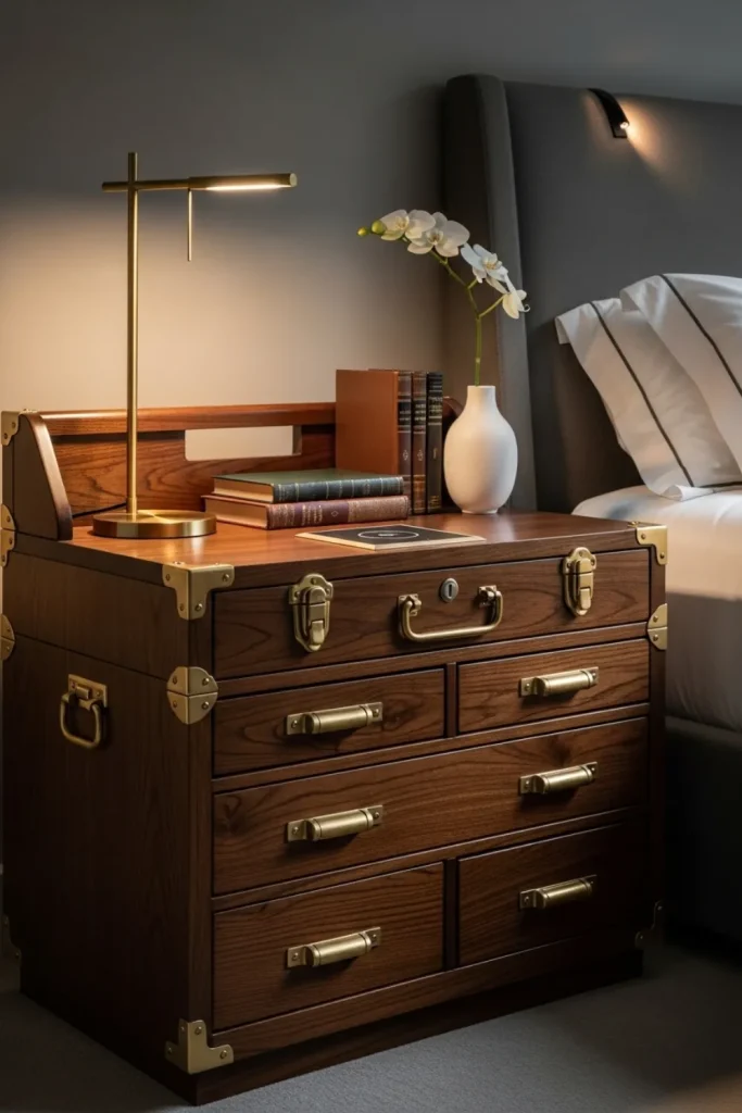 Toolbox-Inspired Nightstand