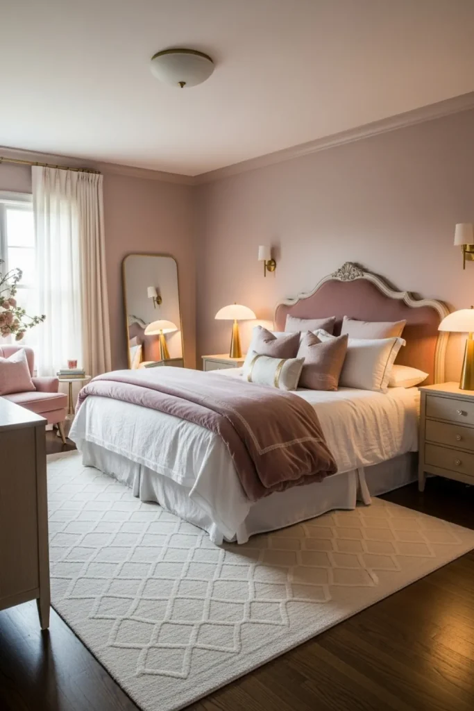 Dusty Rose Bedroom