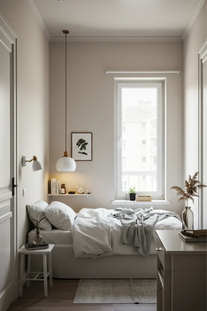 Floor Clear with Hanging Lighting