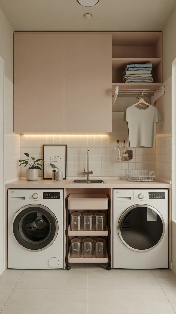 Compact Laundry Room Storage Solutions