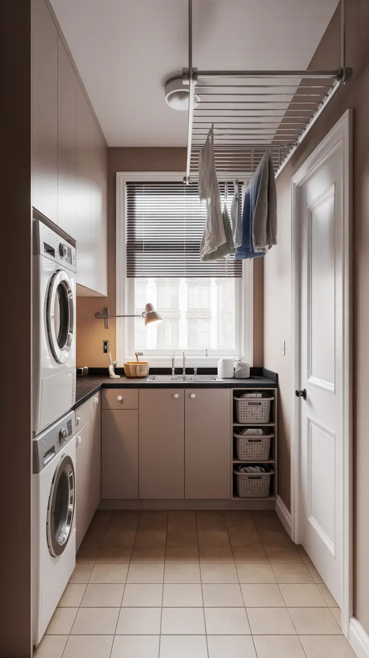 Compact Laundry Room Layout