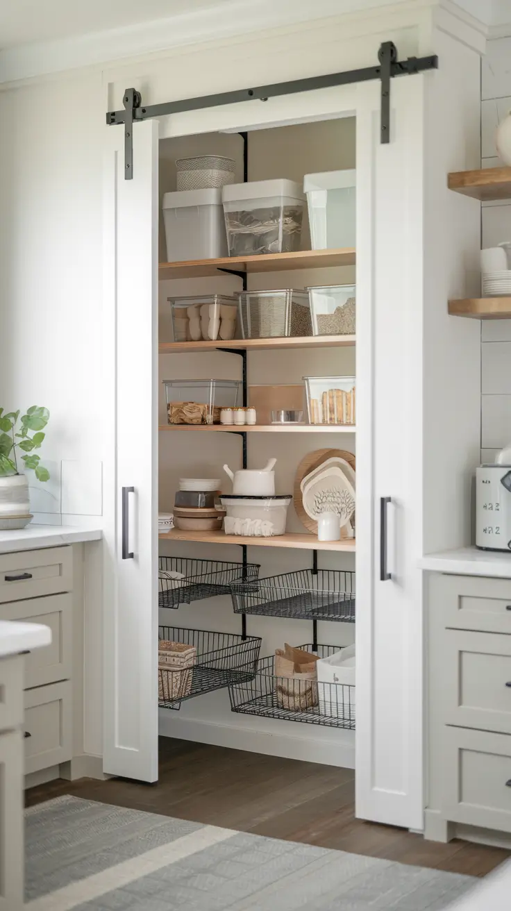 Smart Pantry Shelving Layouts