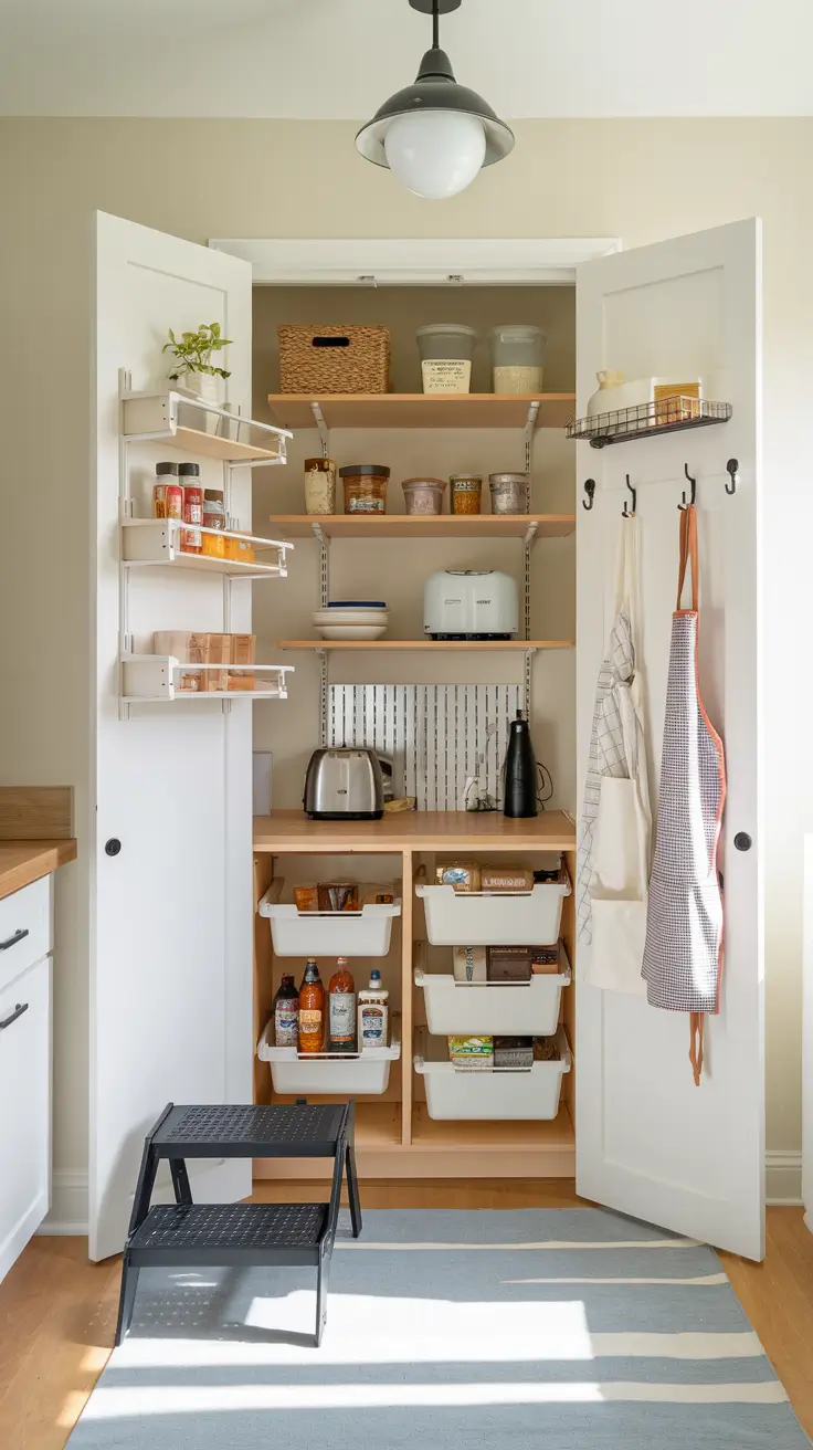 DIY Small Kitchen Pantry