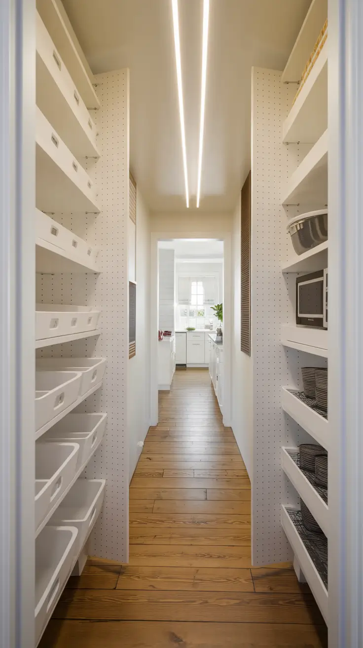 Hallway Closet Pantry