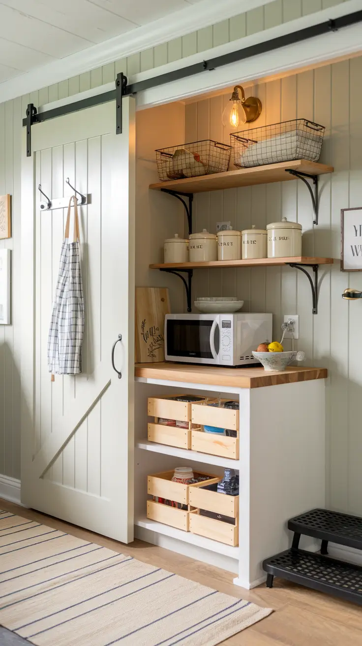 Farmhouse Pantry Closet
