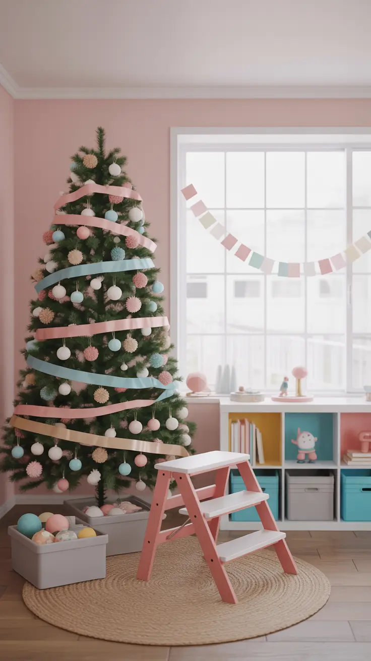 Whimsical Kids Xmas Tree