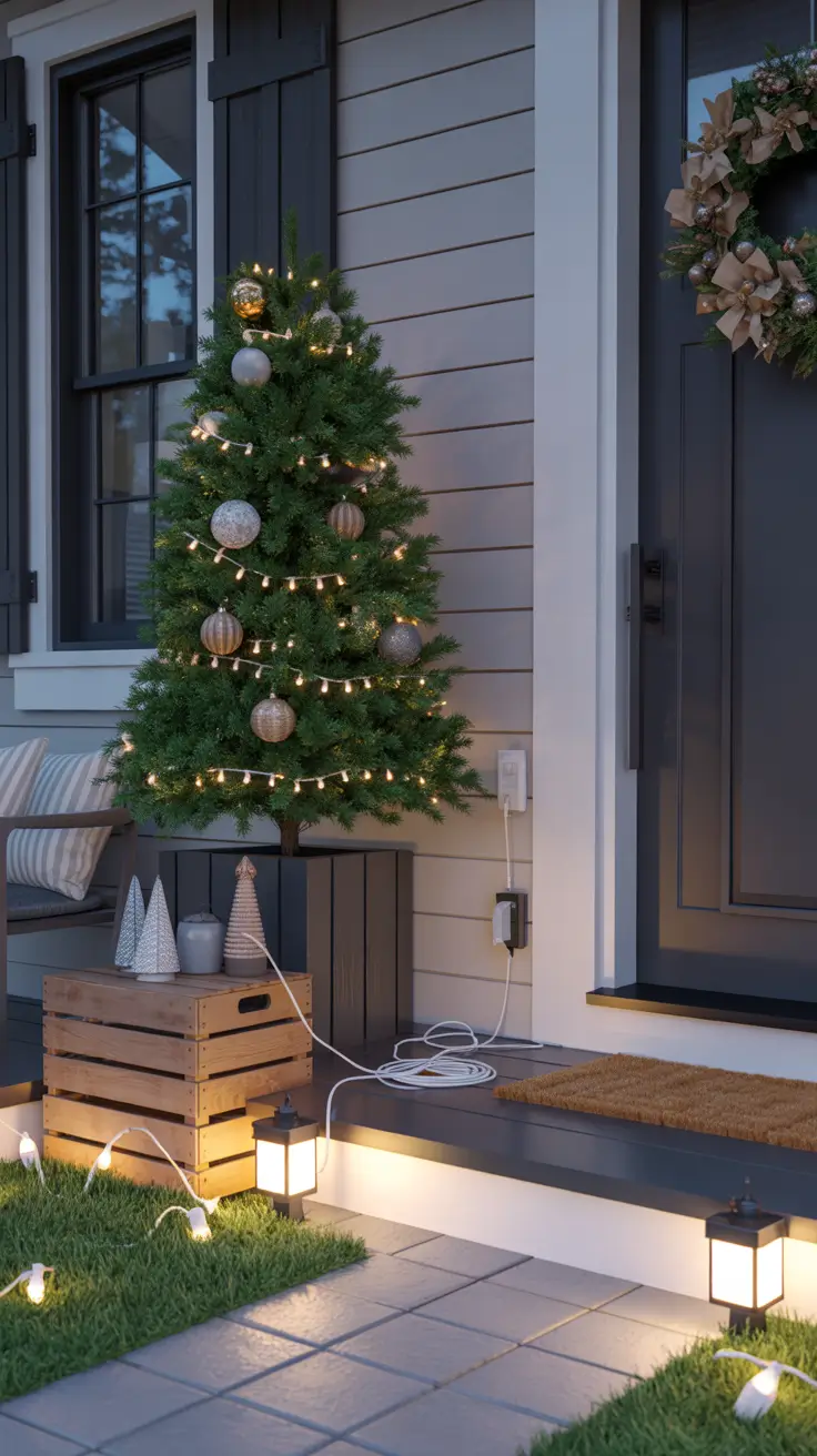 Outdoor Xmas Tree Ideas