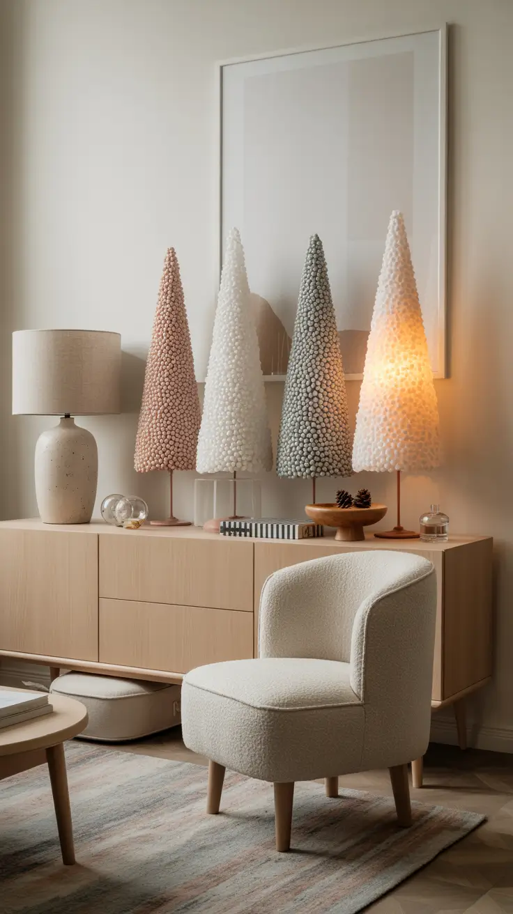 Modern Cone Xmas Tree Ideas