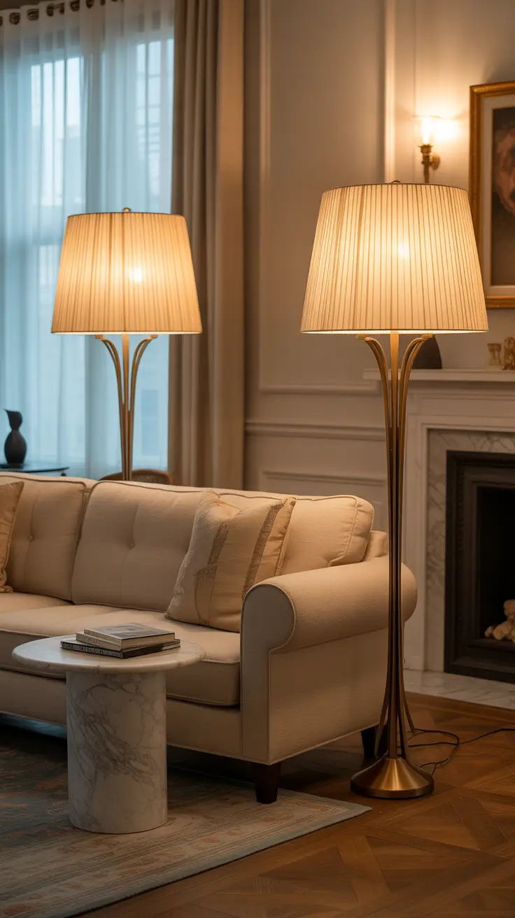 31 Floor Lamps for Living Room 2026: Stylish and Modern Ideas to Brighten Every Space