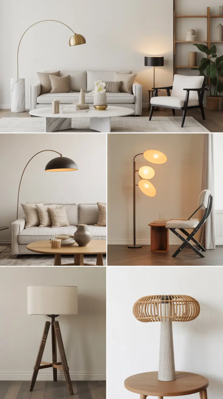 31 Floor Lamps for Living Room 2026: Stylish and Modern Ideas to Brighten Every Space