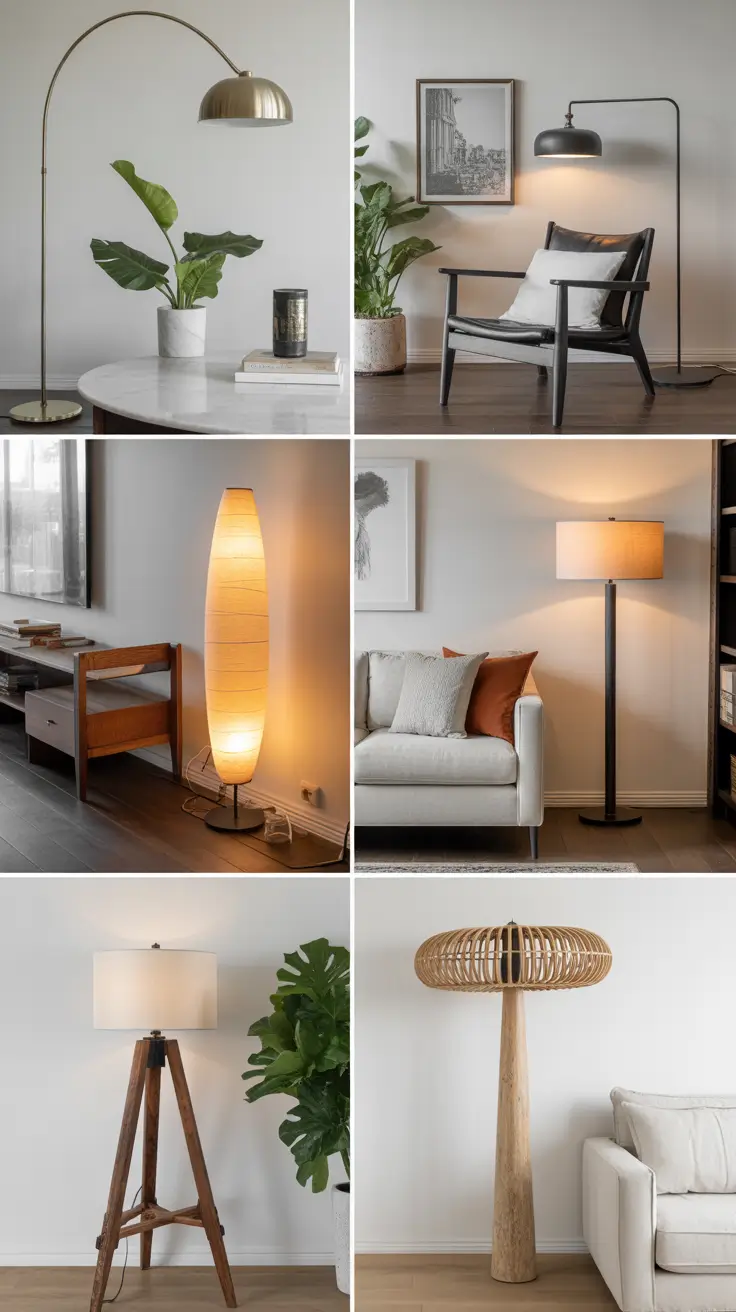31 Floor Lamps for Living Room 2026: Stylish and Modern Ideas to Brighten Every Space
