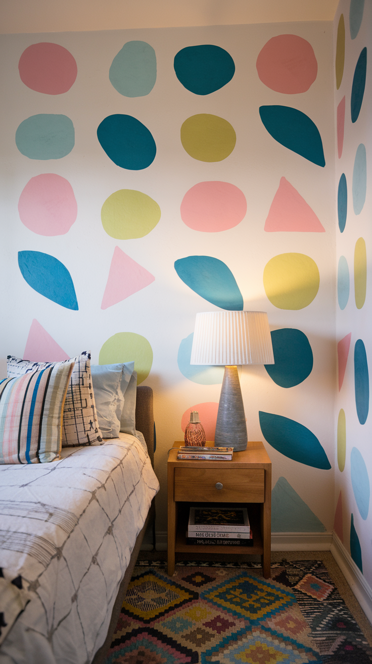 Geometric Wall Decals Bedroom
