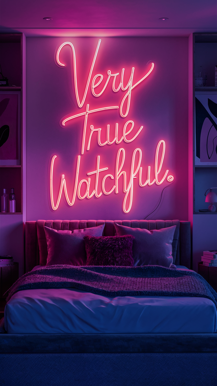 Neon Signs Bedroom Decor