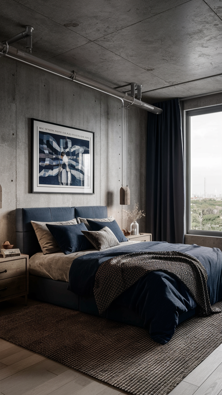 Industrial Edge with Masculine Flair