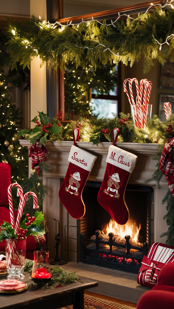 Red Christmas Stockings
