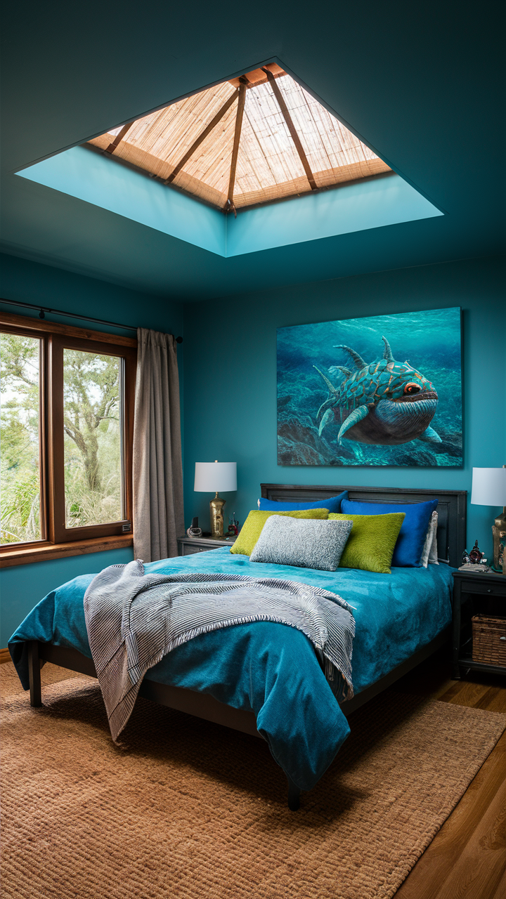 Ocean-Themed Coastal Bedroom
