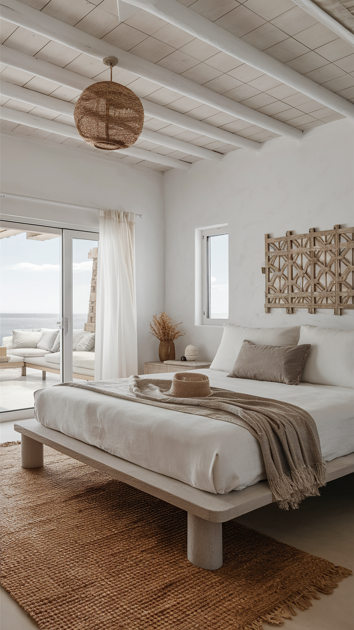 Minimalist Coastal Bedroom