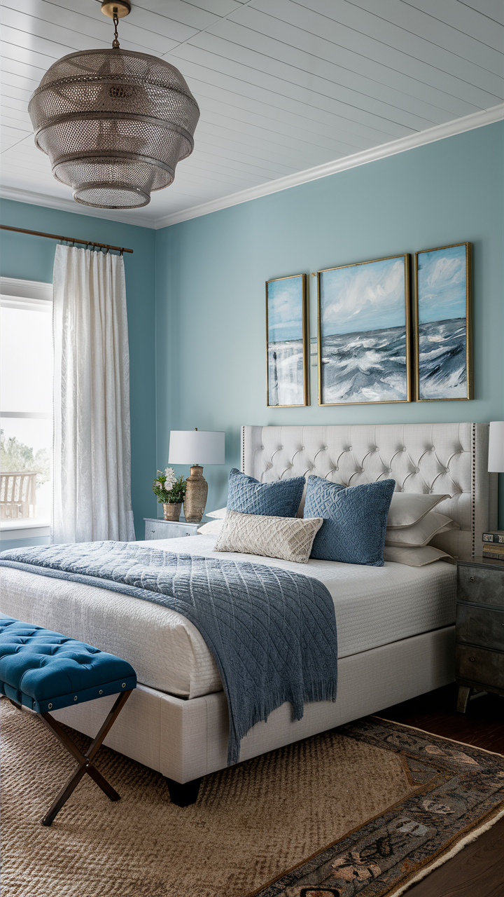 Luxurious Coastal Bedroom