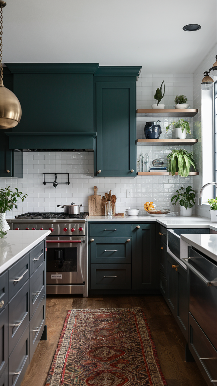 Bold Cabinet Colors