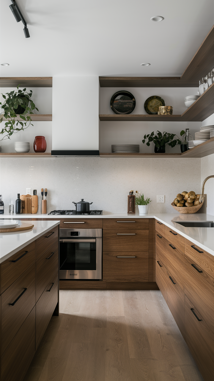 Open Shelving Kitchen