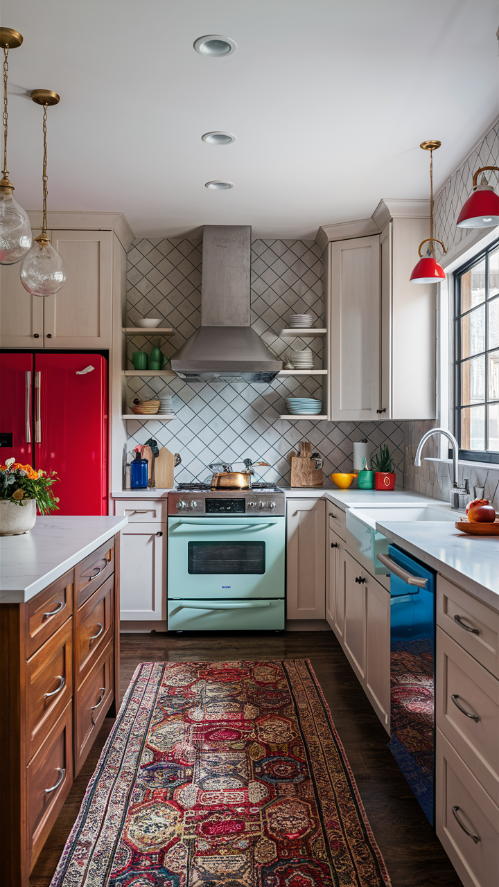 Colorful Kitchen Appliances