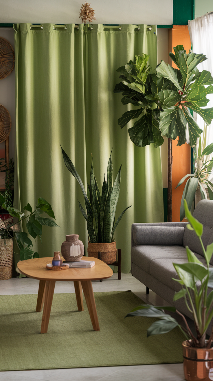 Lush Green Plant Decor