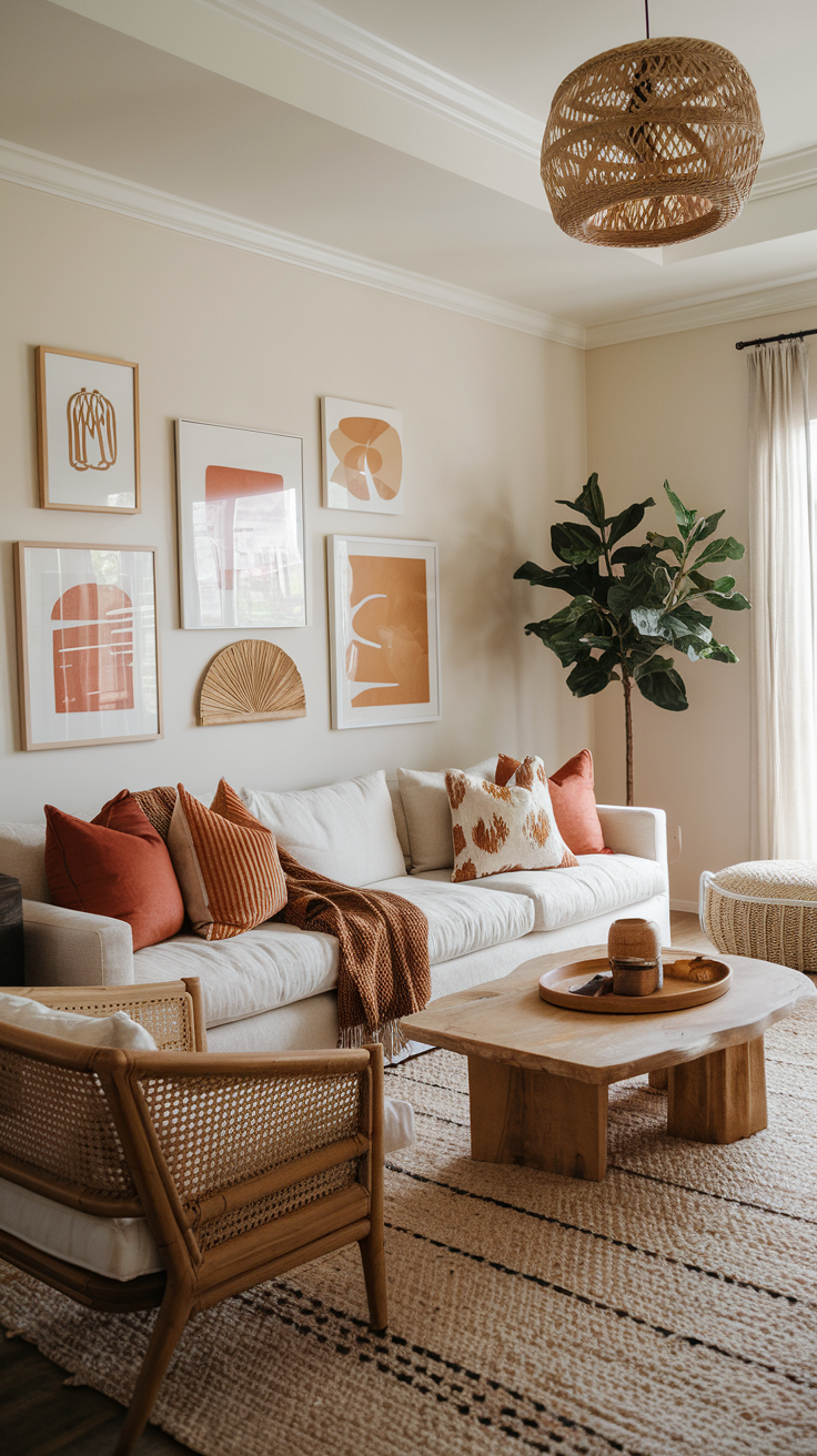 Boho-Chic Family Room