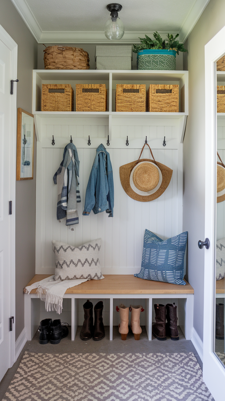 Compact Mudroom Solutions