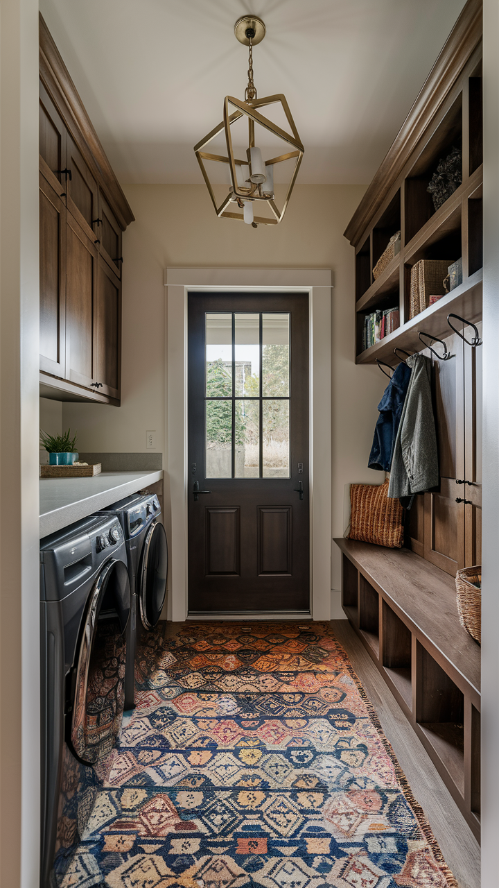 Mudroom and Laundry Combo