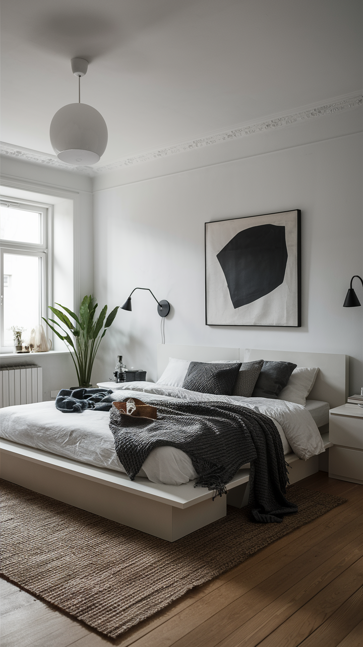 Minimalist Men's Bedroom