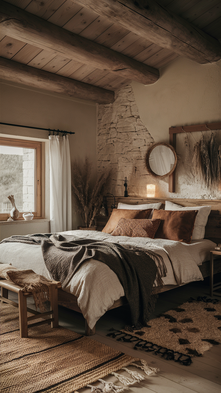 Rustic Men's Bedroom