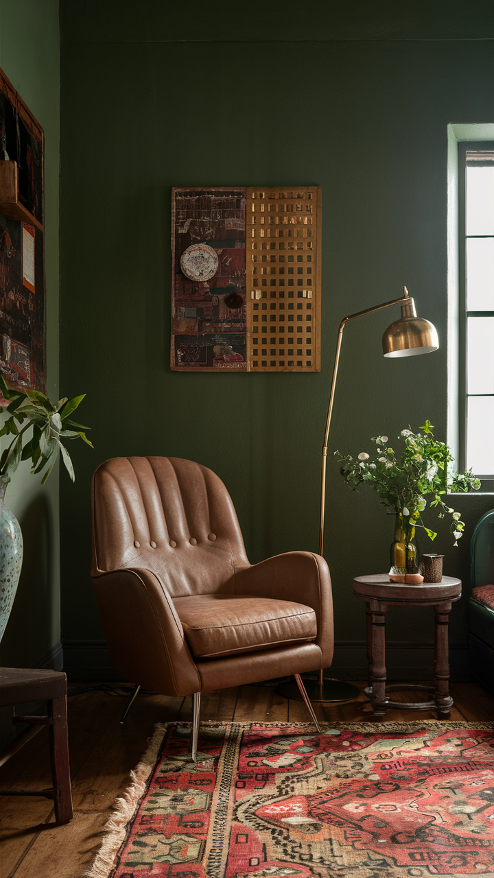 Vintage Inspired Men's Bedroom