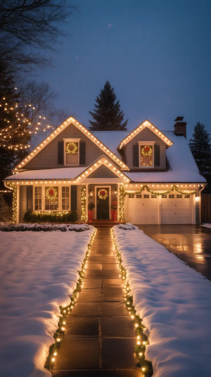 Ranch Style Christmas Lights