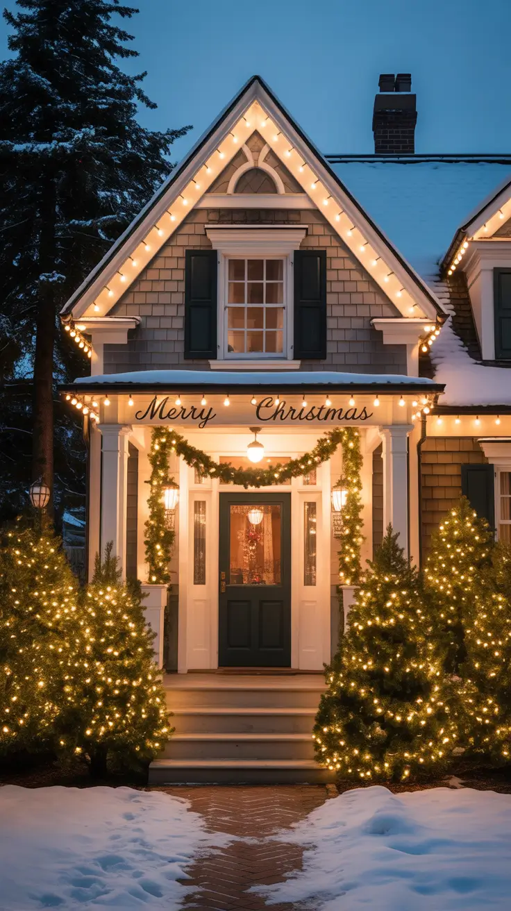 White Christmas Lights