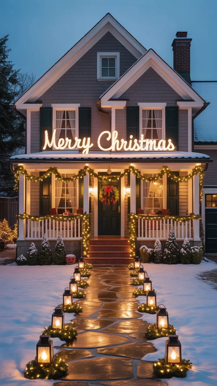 Stunning Holiday Exterior Lighting