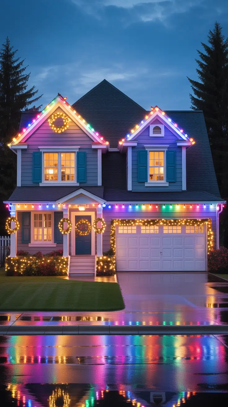 Creative Christmas Light Combinations