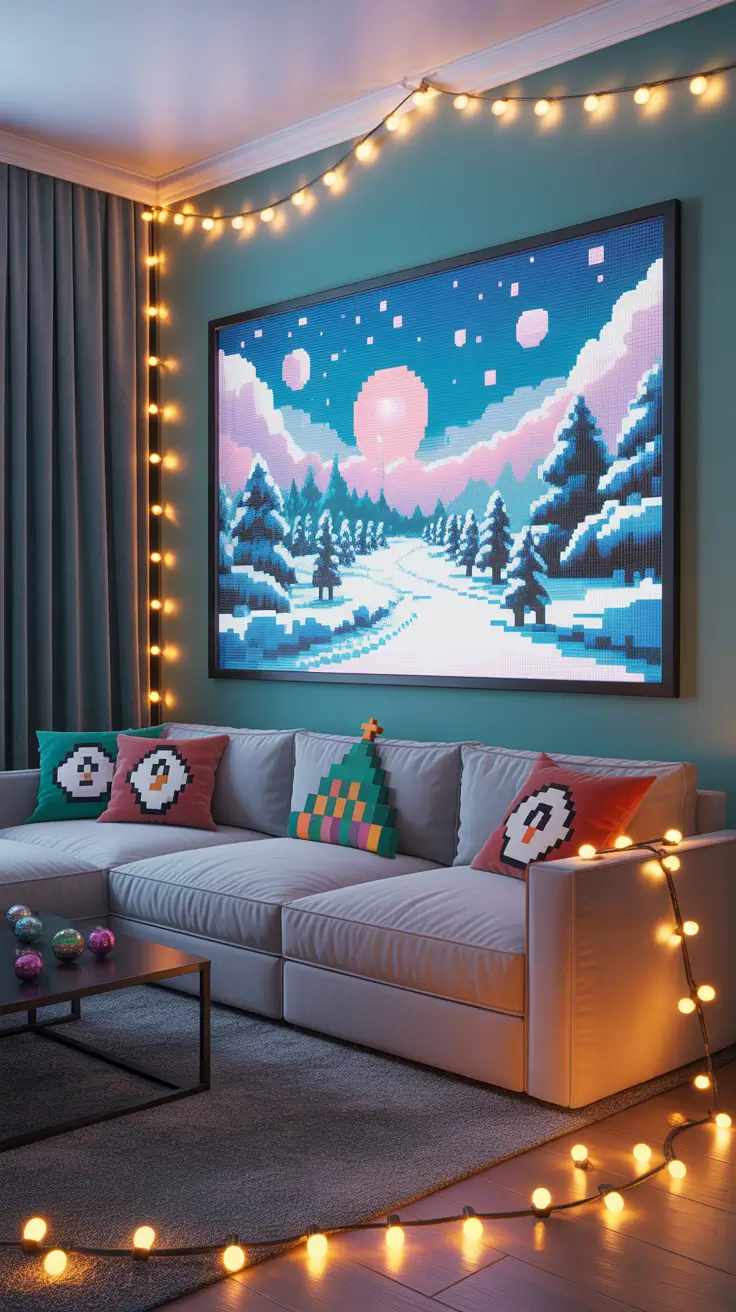 Christmas Decor 31 Ideas for Living Room 2025: Modern, Cozy & Trendy Holiday Inspiration