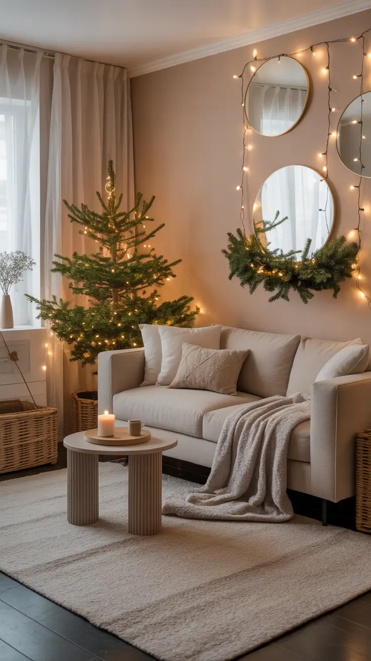 Christmas Decor 31 Ideas for Living Room 2025: Modern, Cozy & Trendy Holiday Inspiration