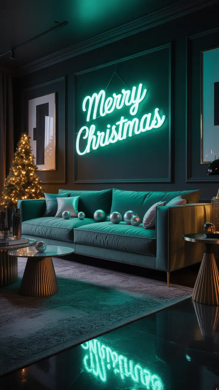 Christmas Decor 31 Ideas for Living Room 2025: Modern, Cozy & Trendy Holiday Inspiration