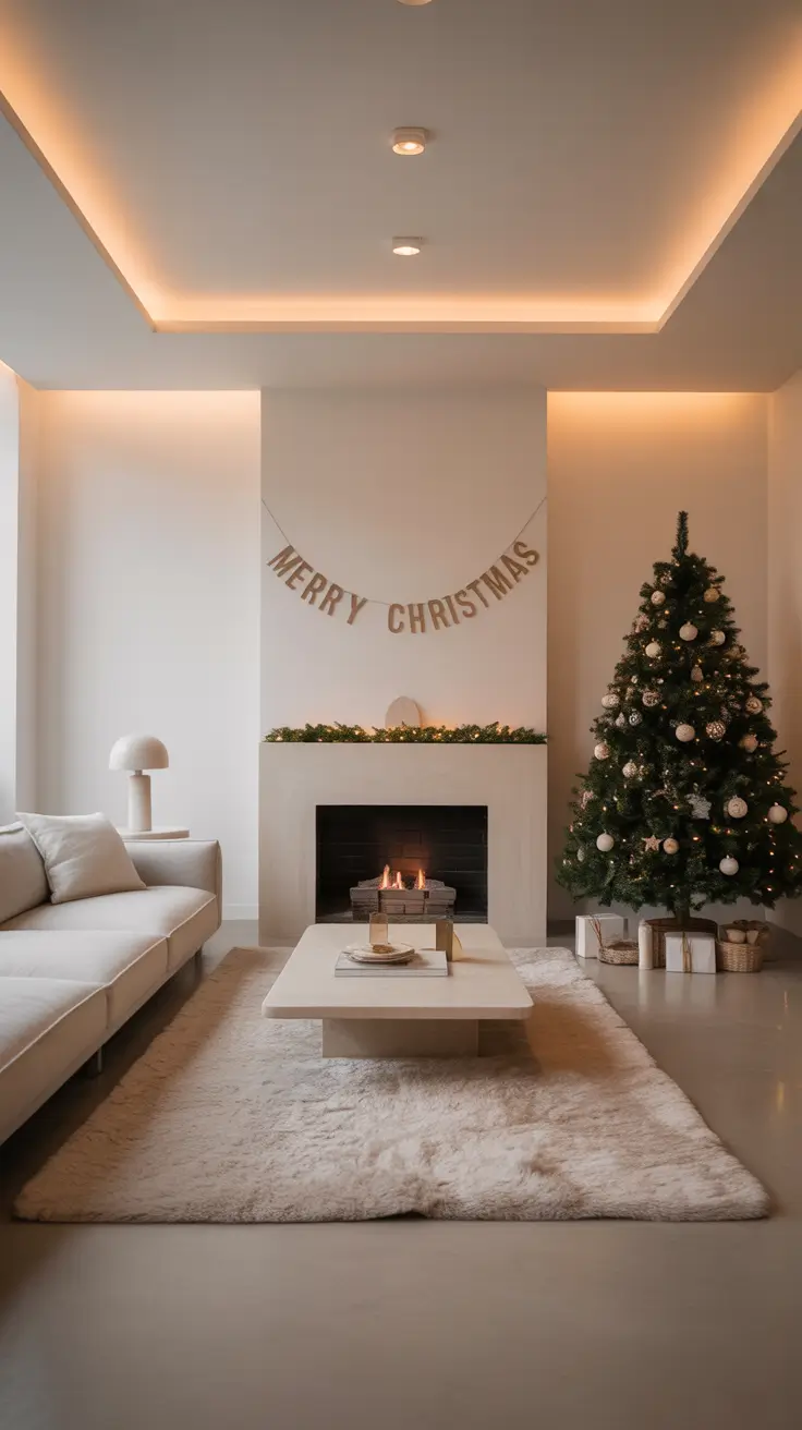Christmas Decor 31 Ideas for Living Room 2025: Modern, Cozy & Trendy Holiday Inspiration