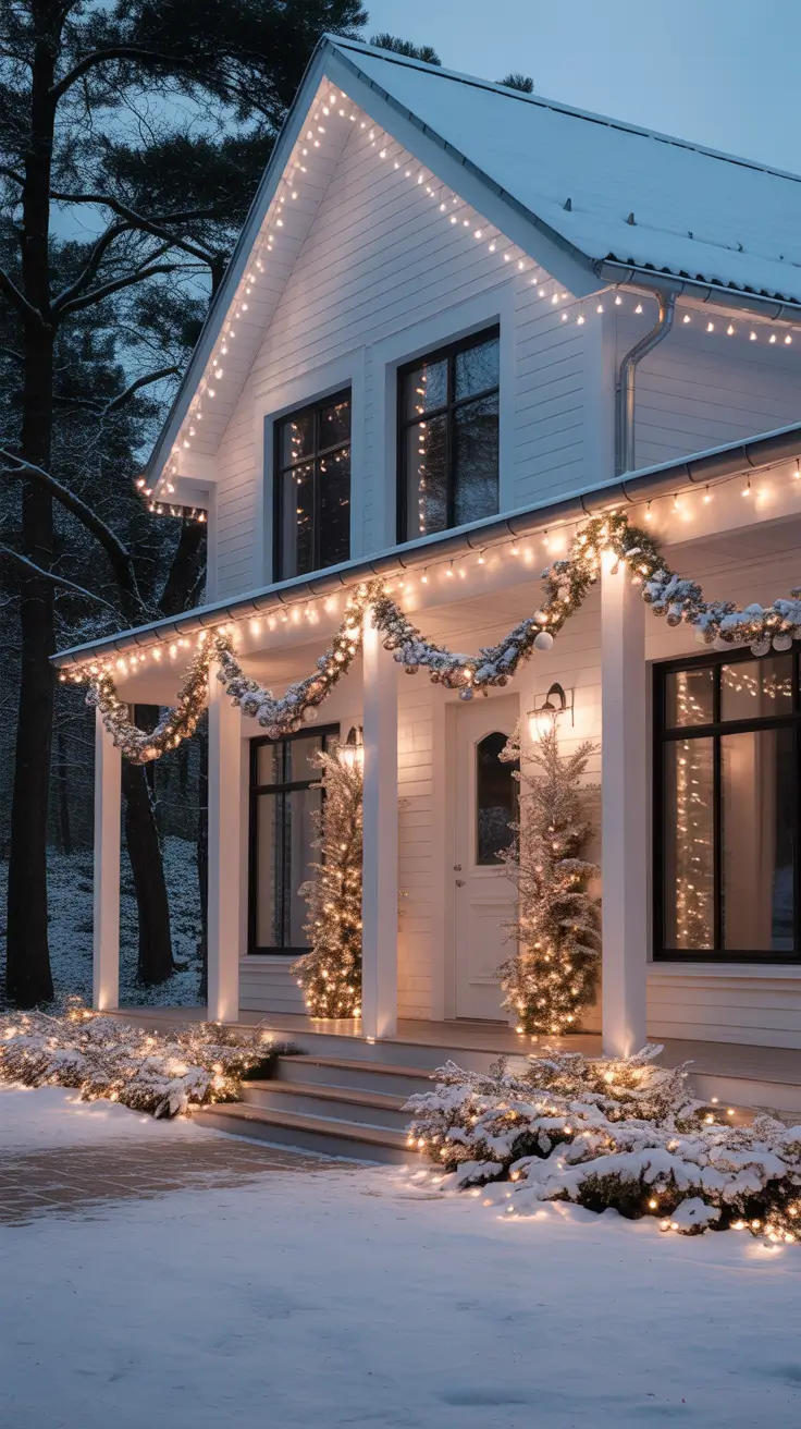 Outdoor Christmas Lights 2025: Stunning Holiday Lighting 33 Ideas for a Magical Home Exterior