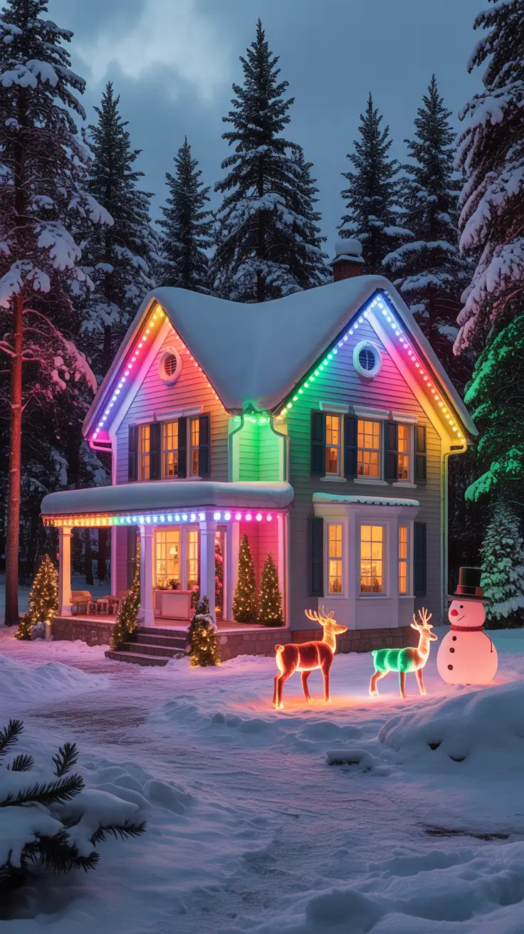 Outdoor Christmas Lights 2025: Stunning Holiday Lighting 33 Ideas for a Magical Home Exterior