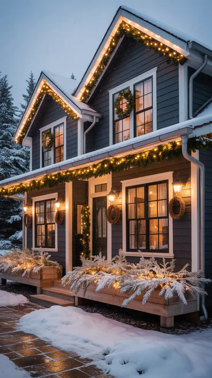 Outdoor Christmas Lights 2025: Stunning Holiday Lighting 33 Ideas for a Magical Home Exterior