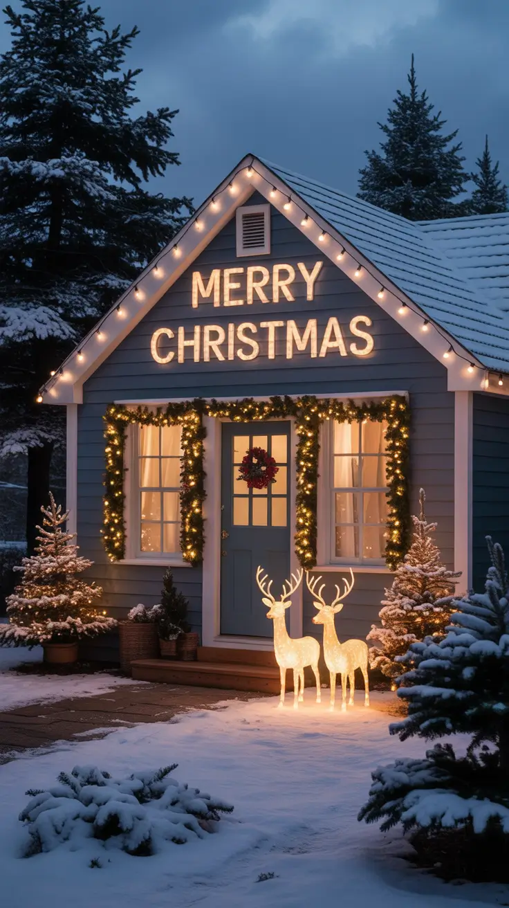 Outdoor Christmas Lights 2025: Stunning Holiday Lighting 33 Ideas for a Magical Home Exterior